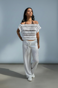Handmade Crochet Off-Shoulder Top